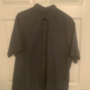Harbor Bay by DXL Men's Easy Care Solid Sport Shirt
